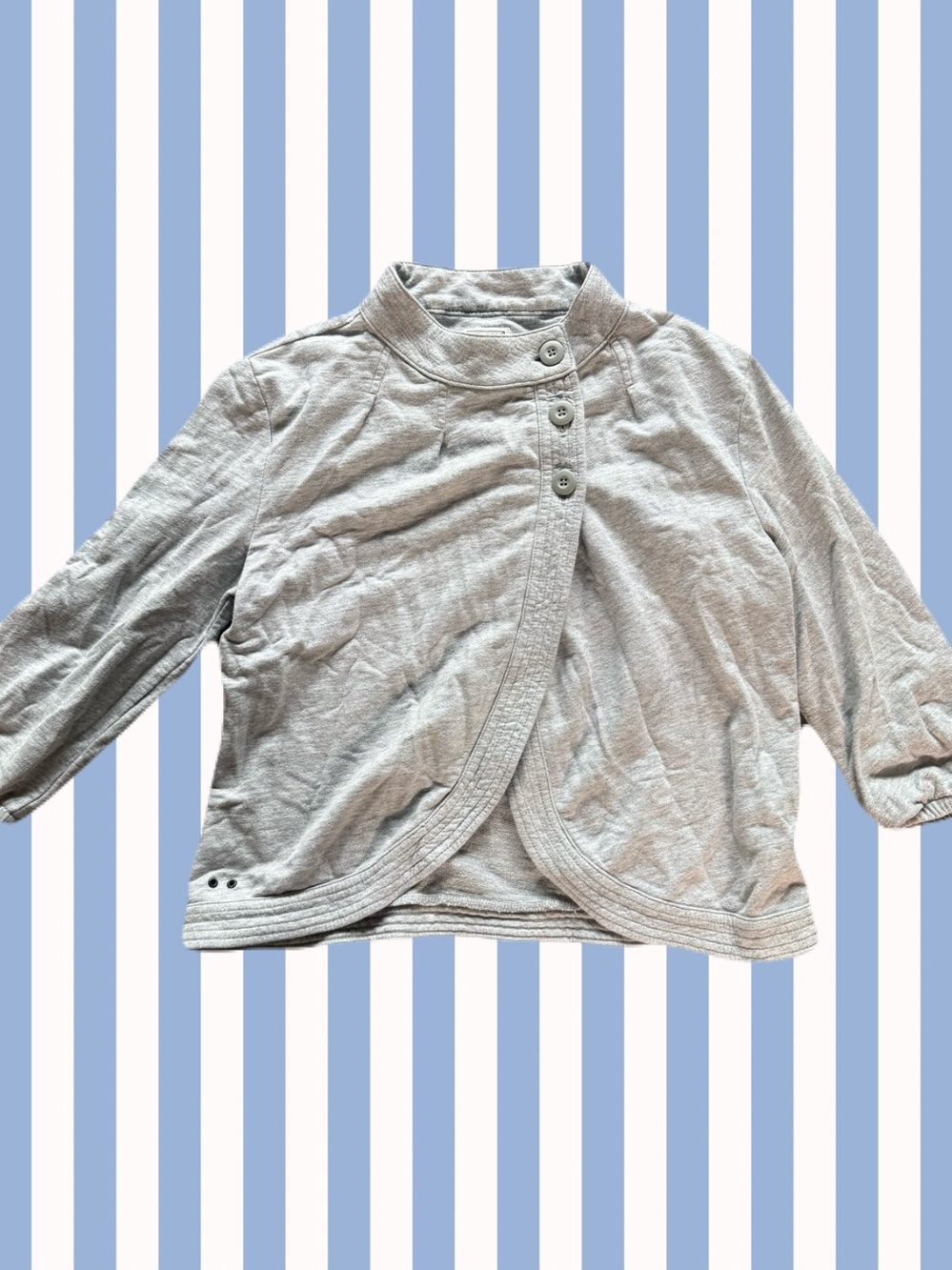 Converse One Star Y2K Wrap Cardigan 100% Cotton Size M
